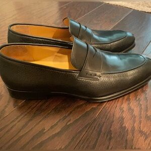 Magnanni Vicente Black Penny Loafer